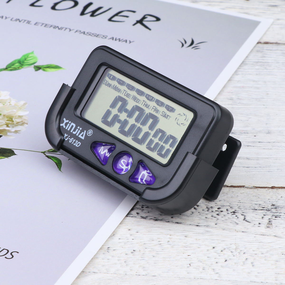 Digital Timer Countdown - Car Electronic Digital Clock Second Chronograph