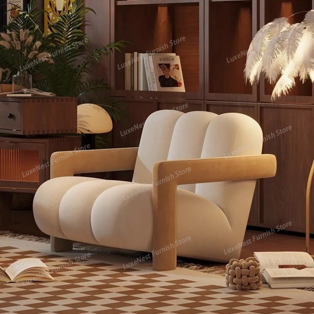Office Tech For Home - Vintage Design Accent Chair for Small