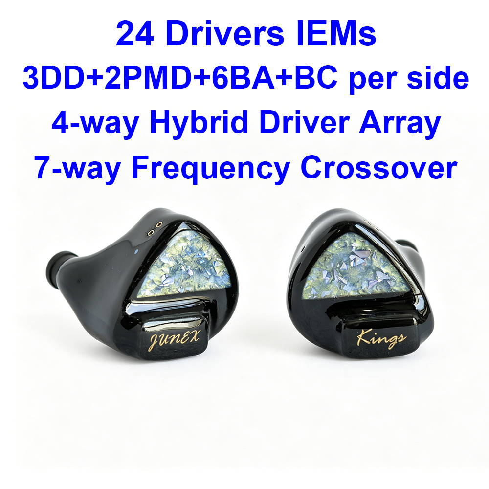 Office Work Tech - JUNEX Kings IEM Earphones in Ear