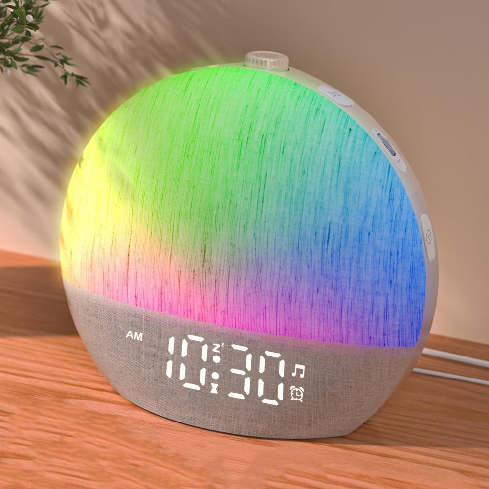 Digital Timer Countdown - Wake Up Light Sunrise Alarm Clock