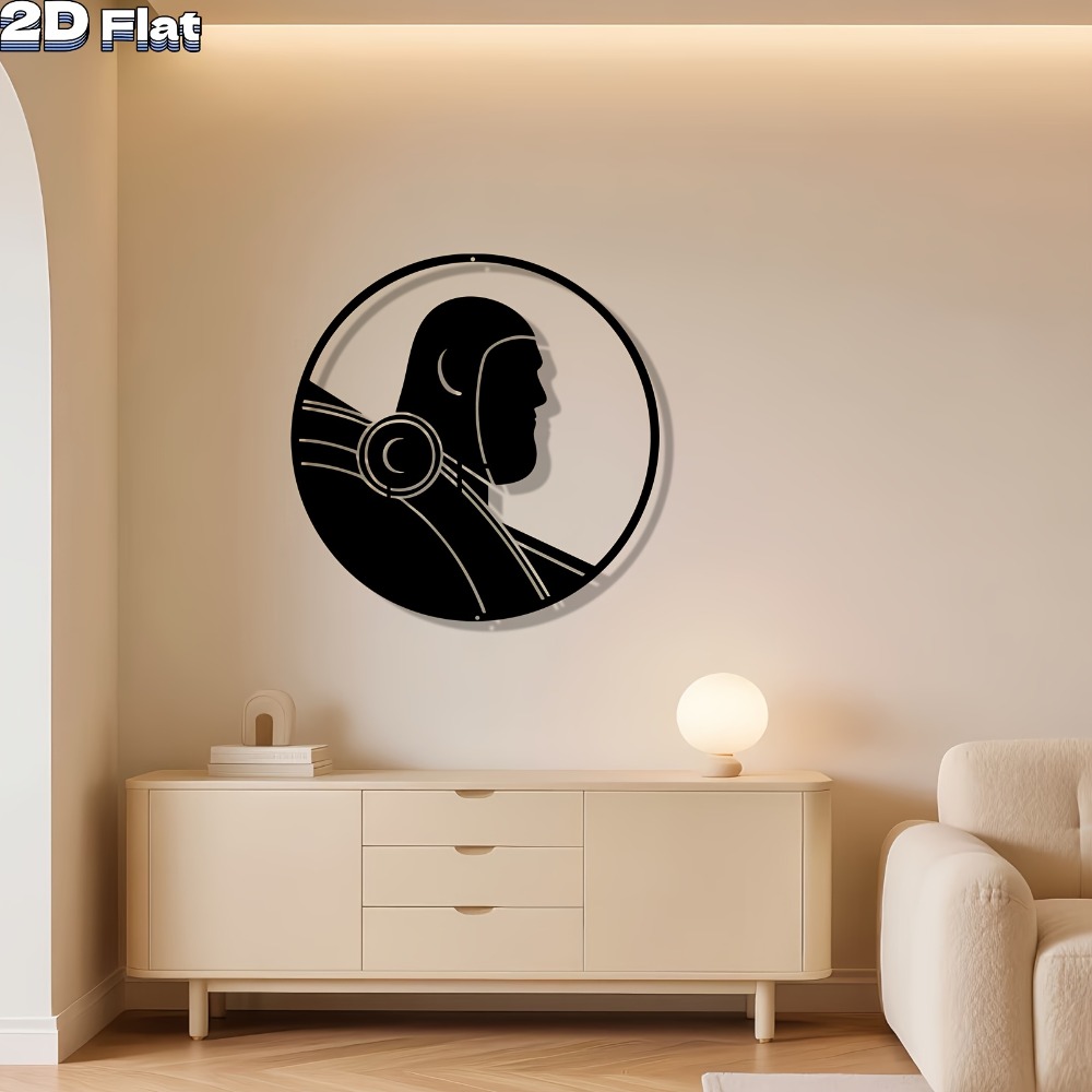 Modern Robot Aluminum Wall Art - Office Tech For Home のレビューと価格