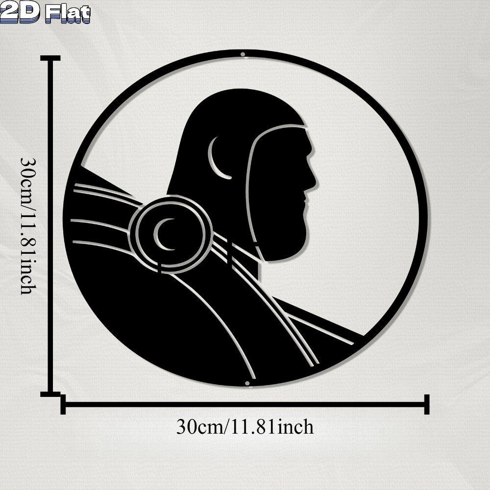Modern Robot Aluminum Wall Art - Office Tech For Home のレビューと価格