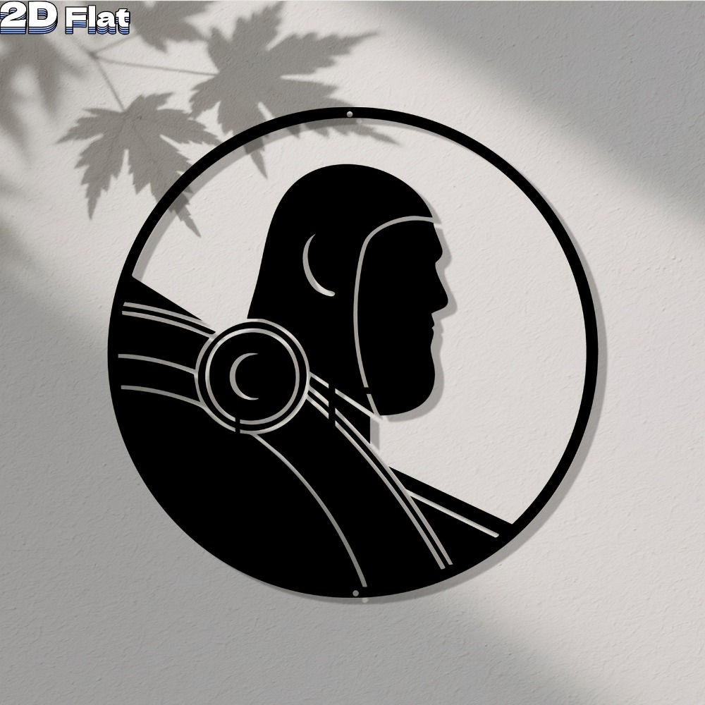 Modern Robot Aluminum Wall Art - Office Tech For Home のレビューと価格