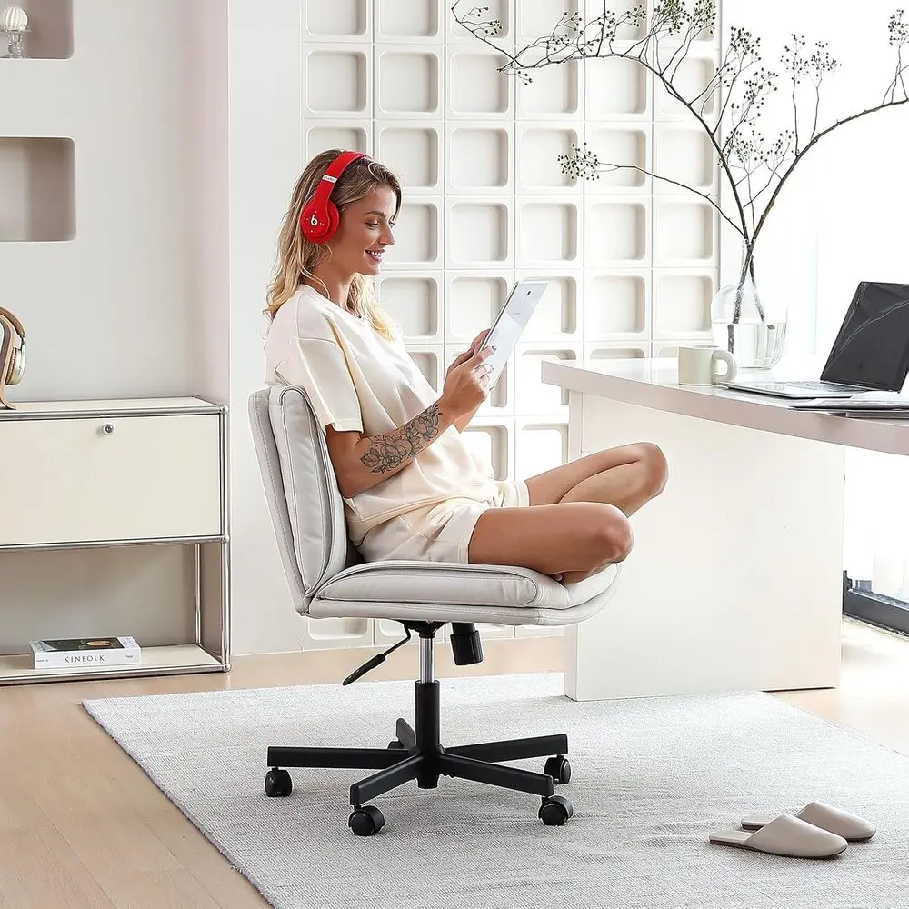 Wheeled Comfortable Desk Chair - Office Tech For Home のレビューと価格