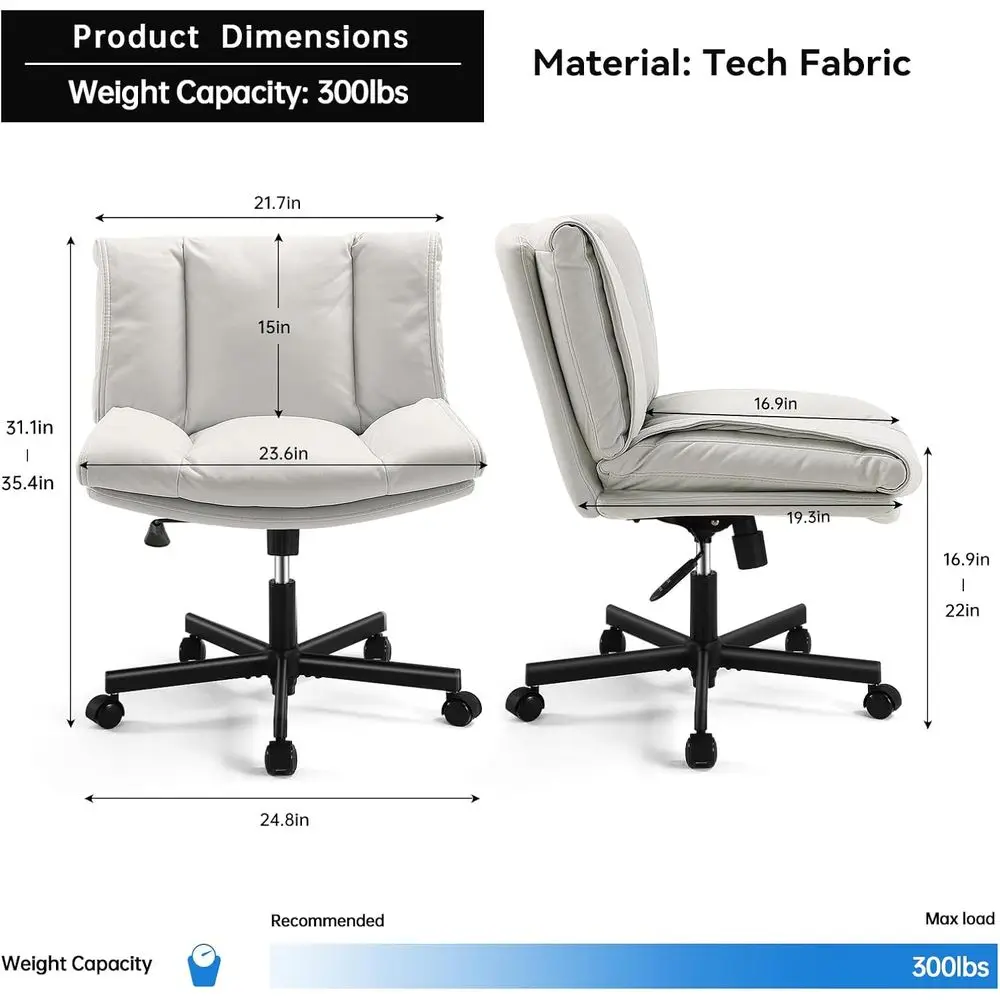 Wheeled Comfortable Desk Chair - Office Tech For Home のレビューと価格