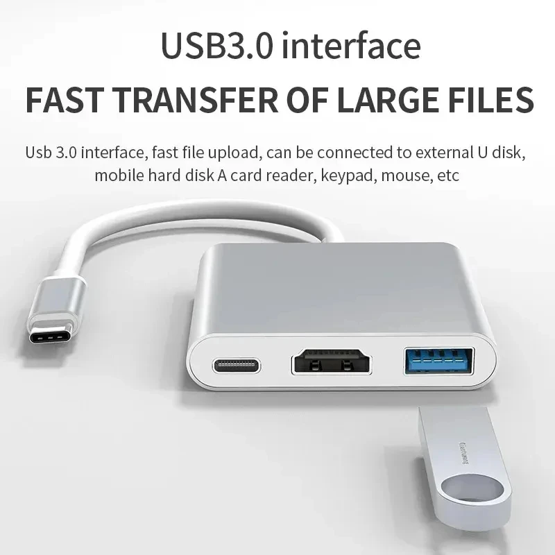 3 IN 1 USB PD HDMI Docking Sta - Docking Station Usb C のレビューと価格