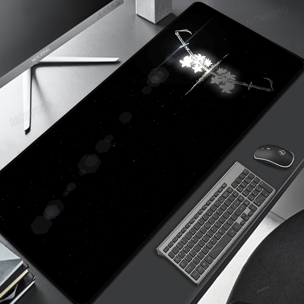 Black Mausepad Art Table Mouse - Office Desk Tech Accessories のレビューと価格