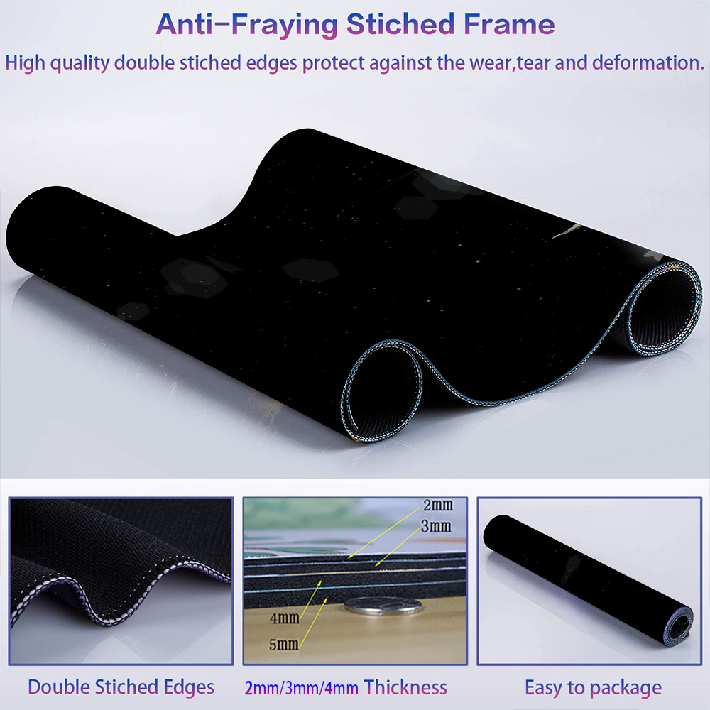 Black Mausepad Art Table Mouse - Office Desk Tech Accessories のレビューと価格