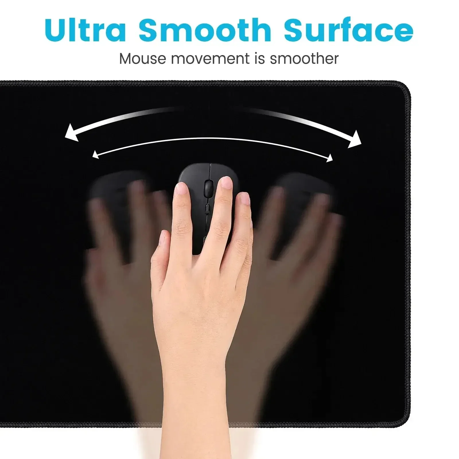Black Mausepad Art Table Mouse - Office Desk Tech Accessories のレビューと価格