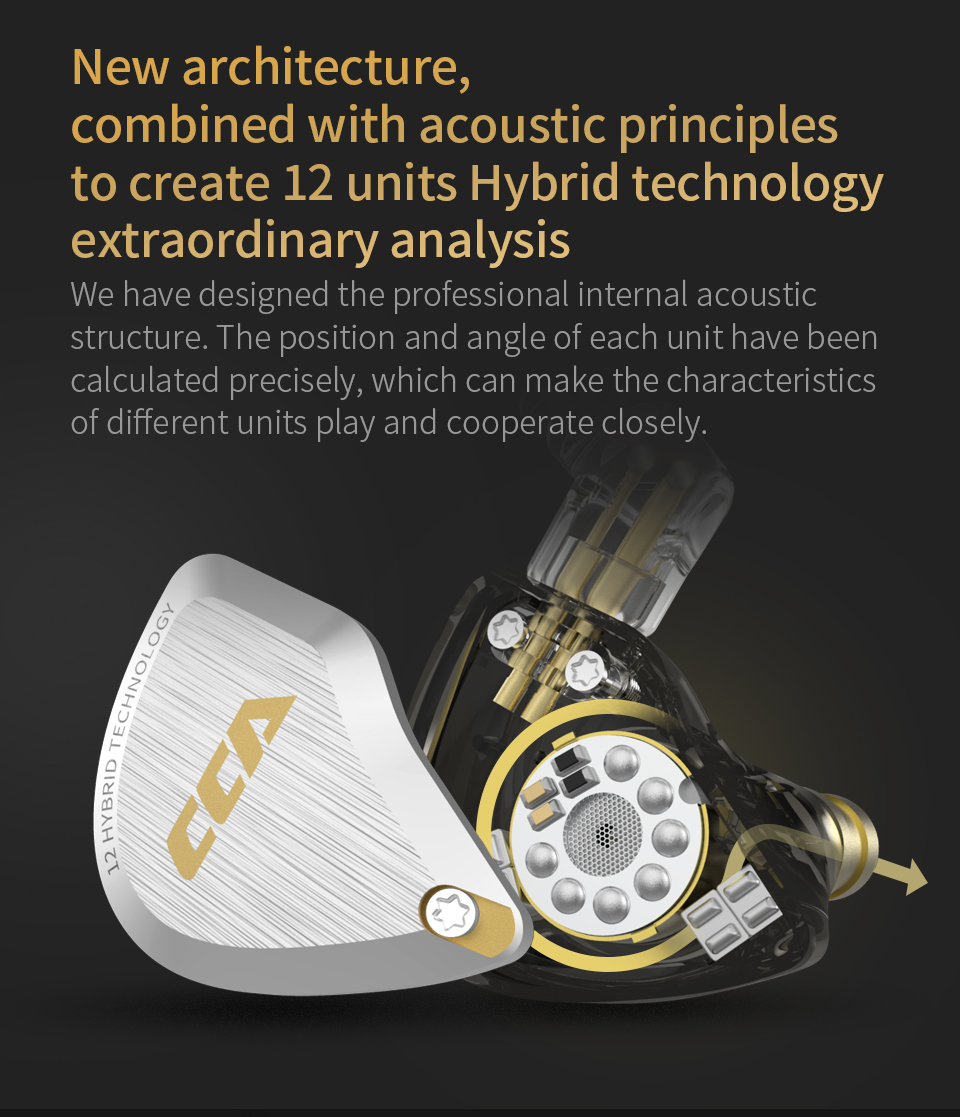 CCA C12 in Ear Metal Headphone - Office Work Tech のレビューと価格