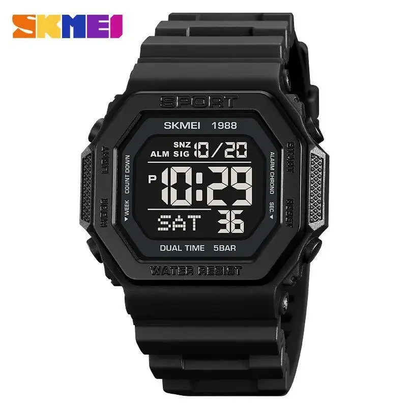 Skmei 1988 Men's Military Coun - Digital Timer Countdown のレビューと価格