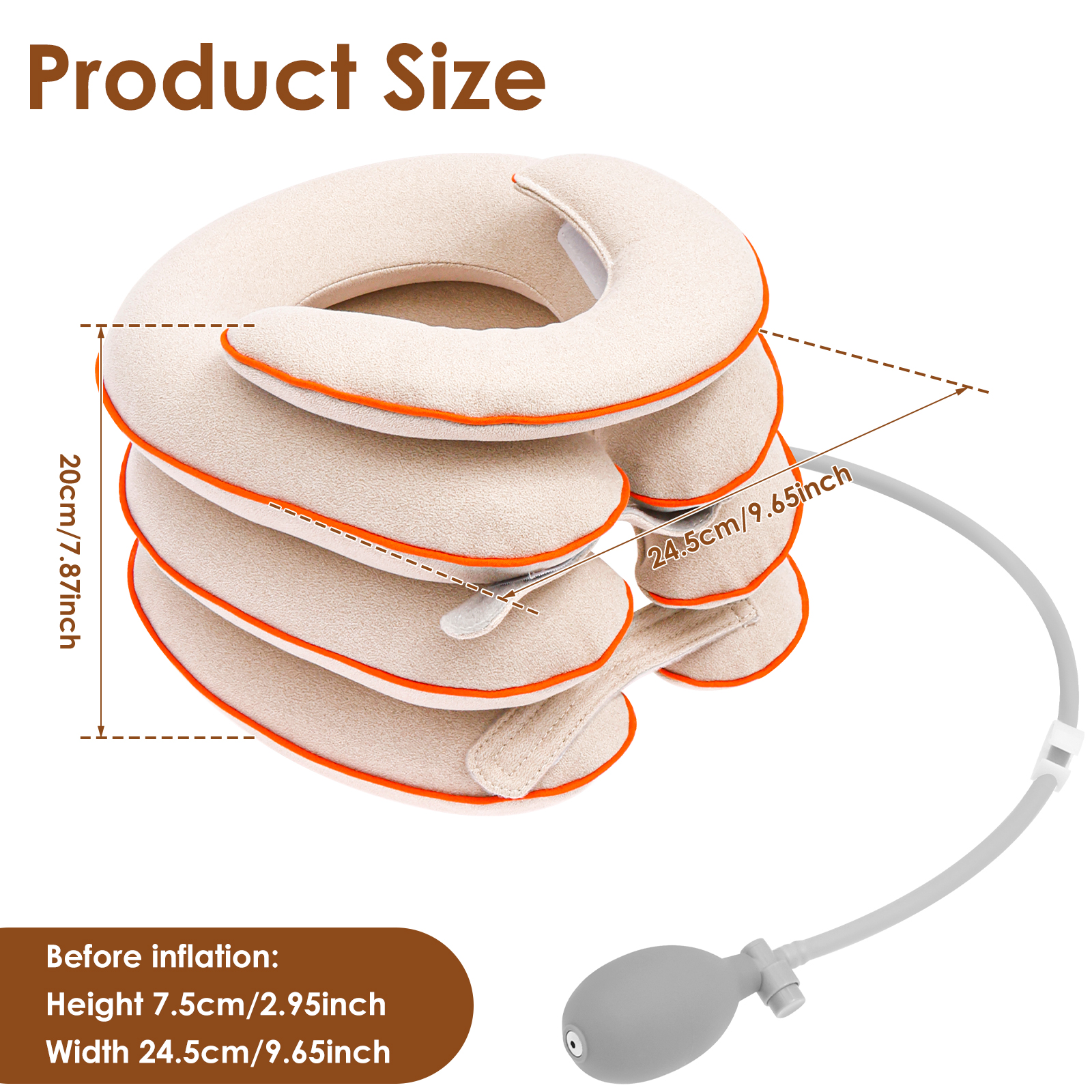 Inflatable Neck Stretcher Tech - Office Tech For Home のレビューと価格