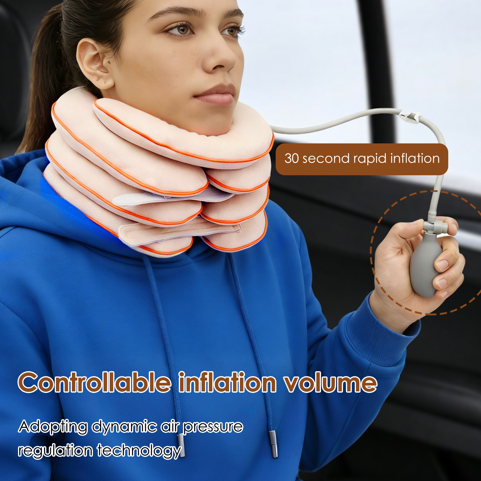 Inflatable Neck Stretcher Tech - Office Tech For Home のレビューと価格