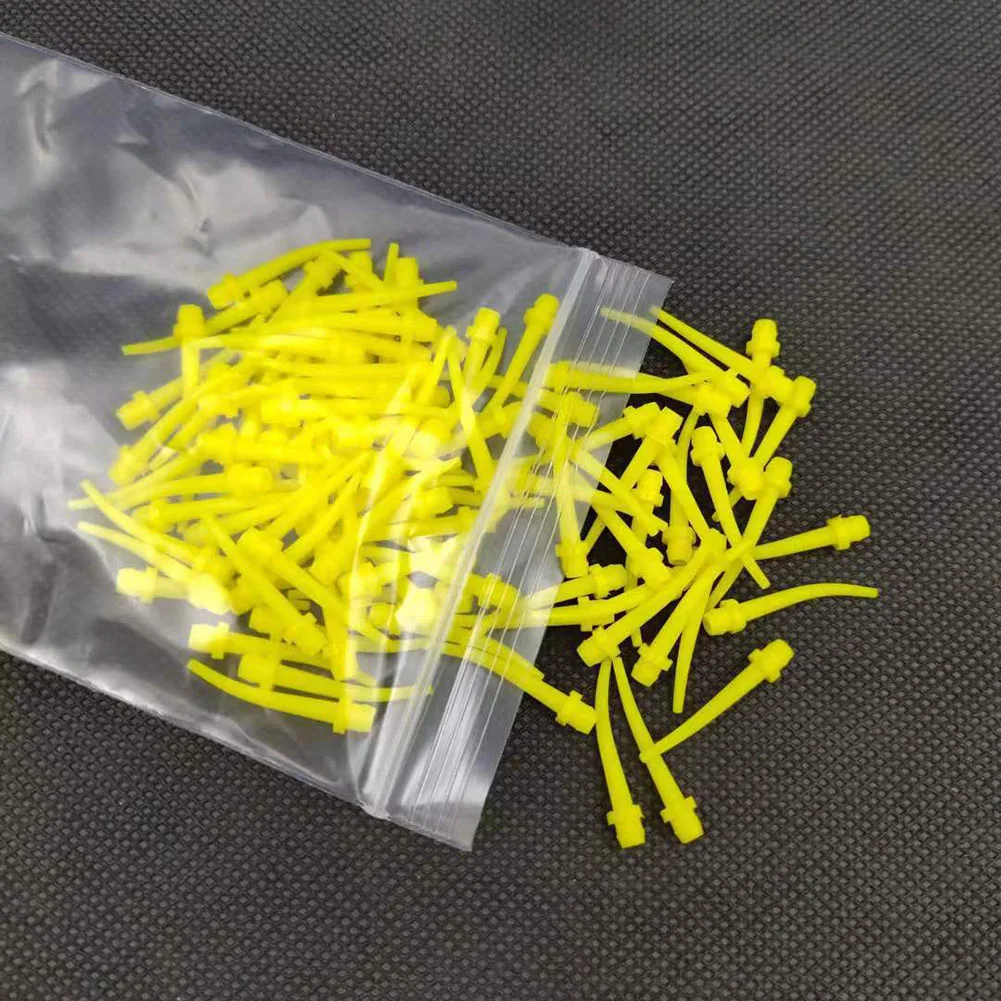 100Pcs/pack Dental Mixing Nozz - Tape Gun Dispenser のレビューと価格