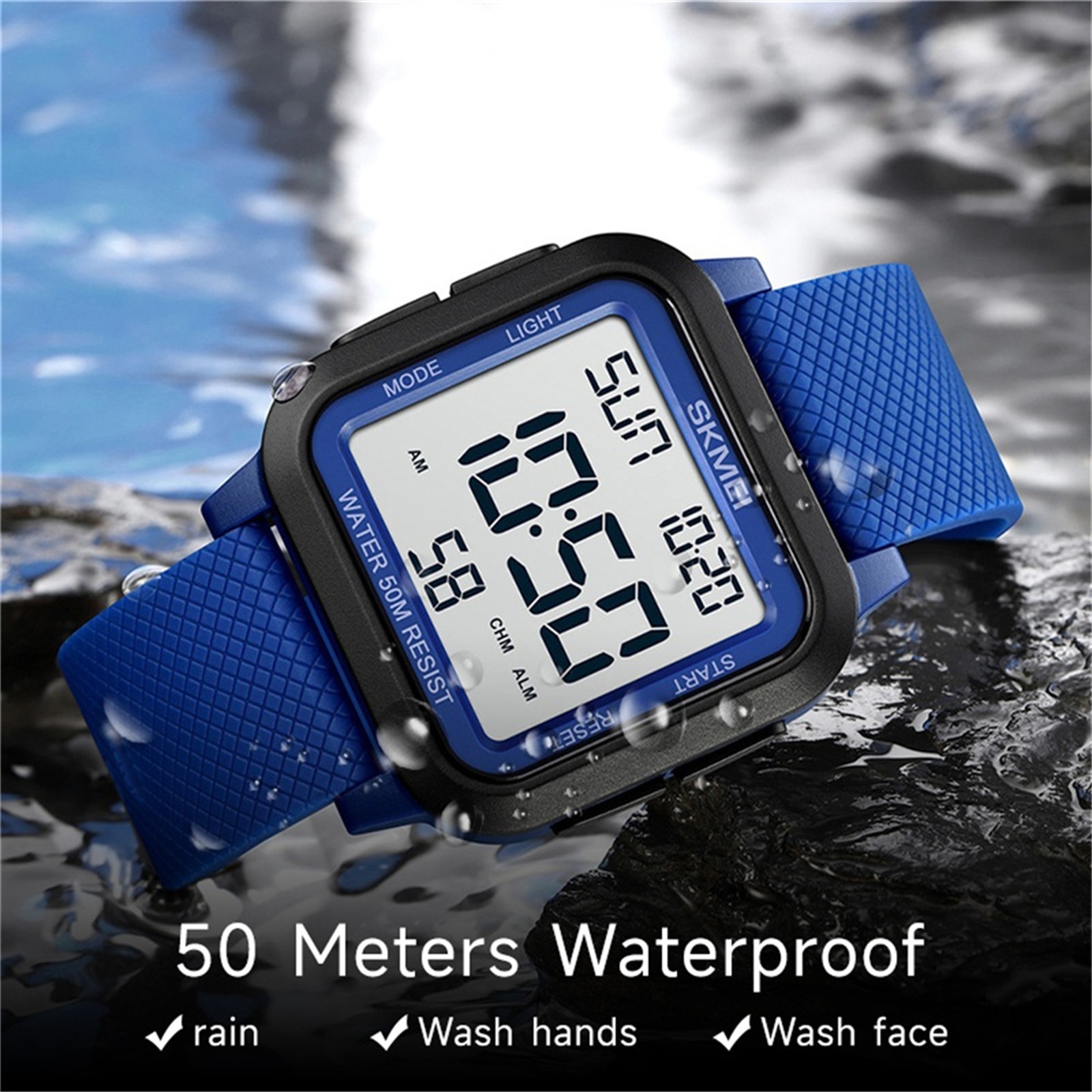 SKMEI 1894 Electric Wristwatch - Digital Timer Countdown のレビューと価格