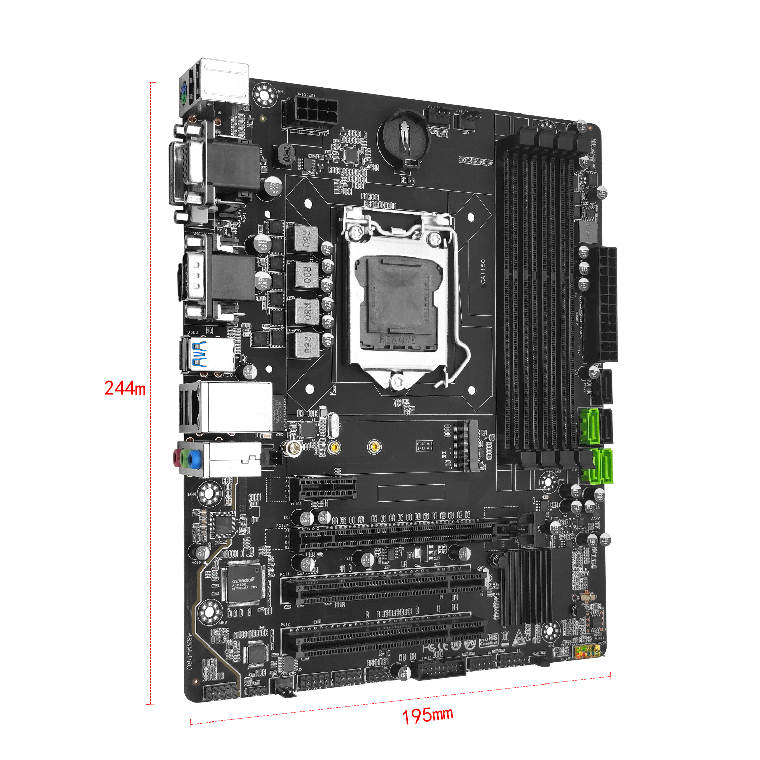 MACHINIST B85M PRO motherboard - Office Work Tech のレビューと価格
