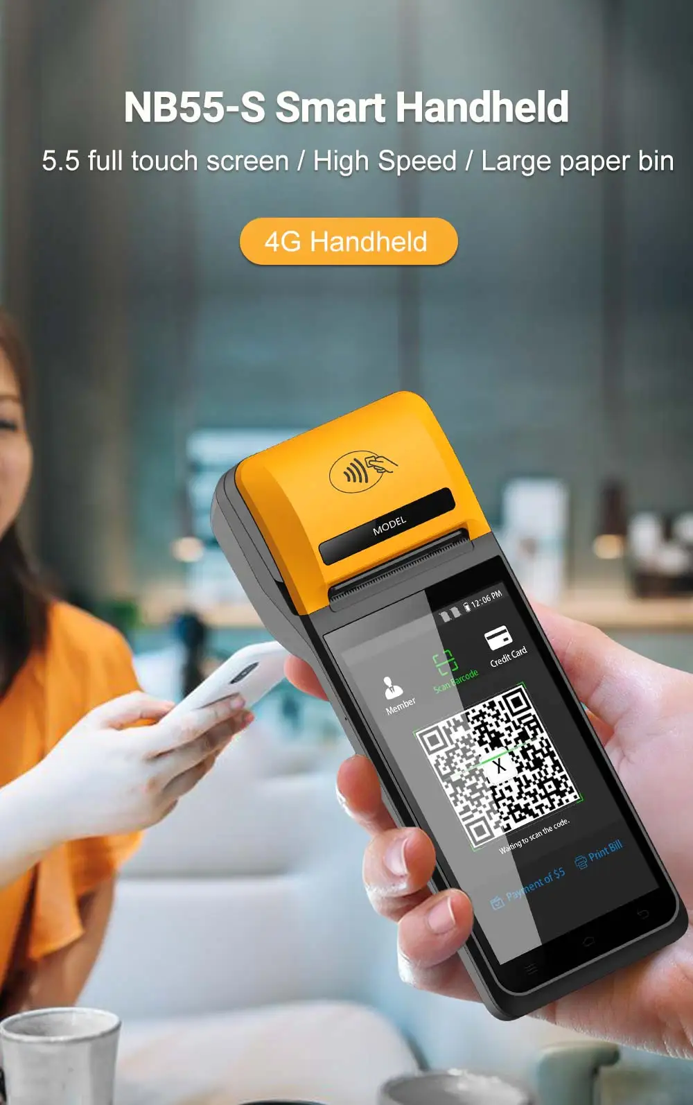 Mobile Payment Machine Portabl - Pos Terminal Android のレビューと価格