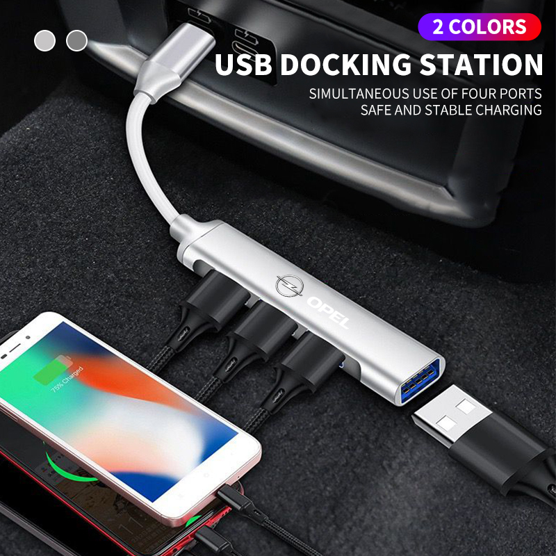 Car USB Hub Splitter Docking S - Docking Station Usb C のレビューと価格