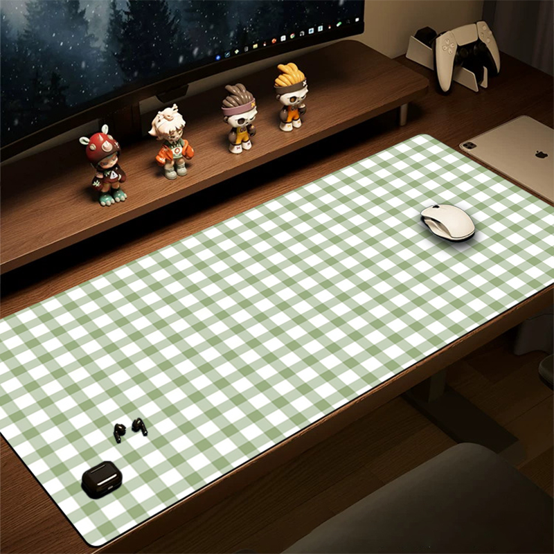 1pc Green Grid Control Art Mou - Office Desk Tech Accessories のレビューと価格