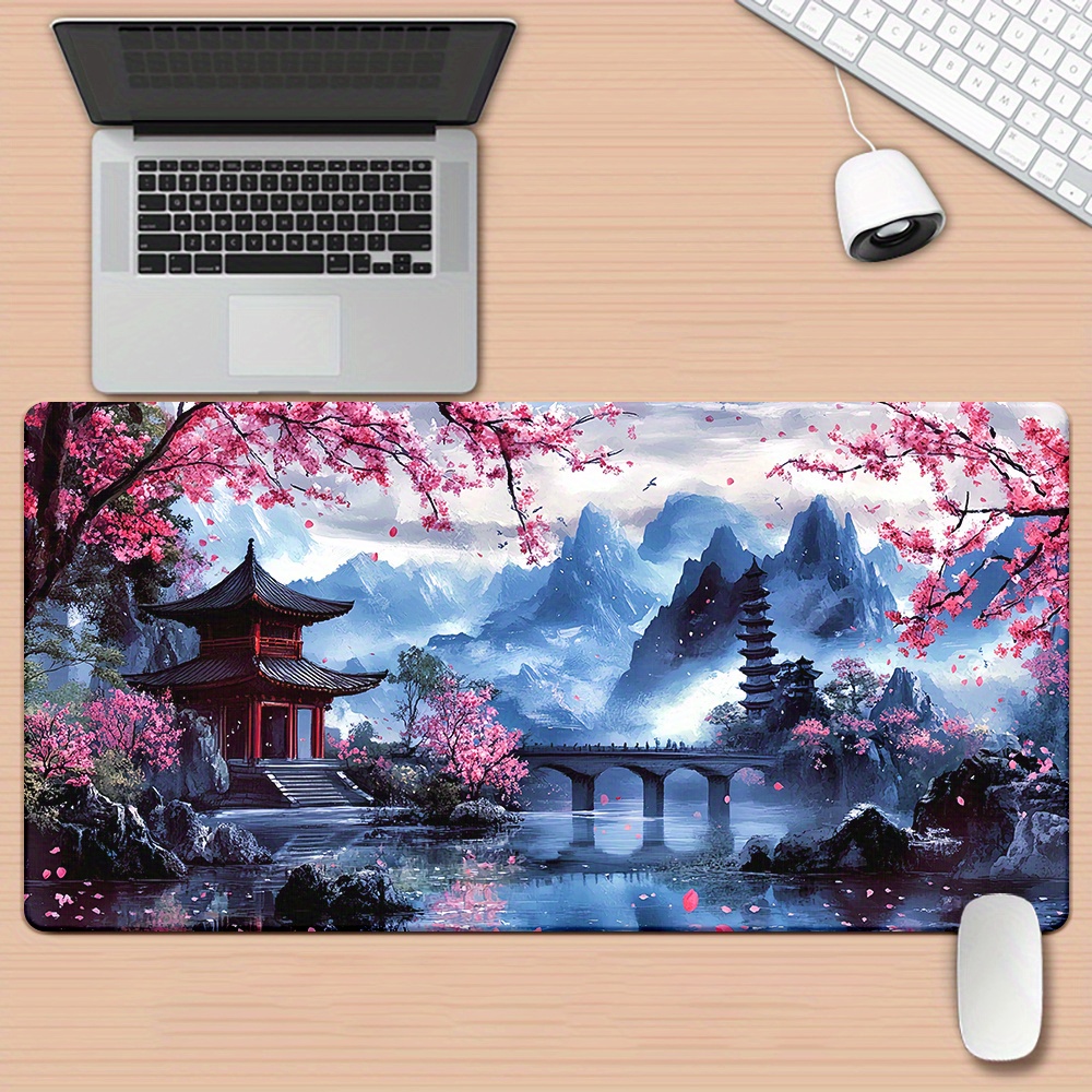 Cherry blossom Ink Painting La - Office Desk Tech Accessories のレビューと価格