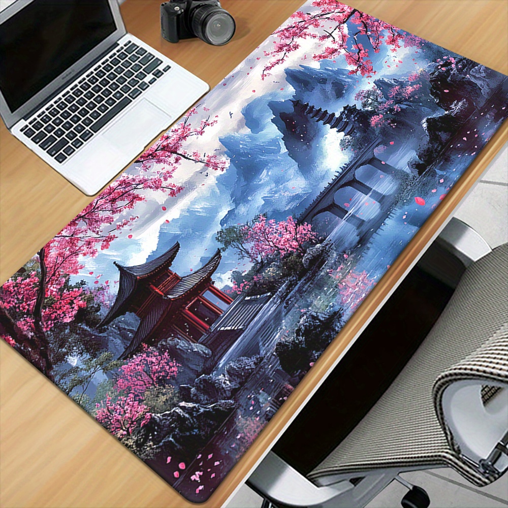 Cherry blossom Ink Painting La - Office Desk Tech Accessories のレビューと価格