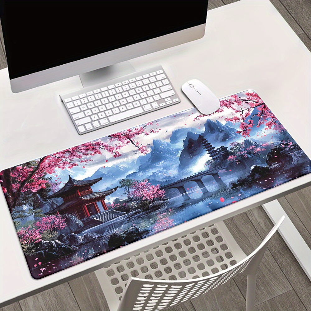 Cherry blossom Ink Painting La - Office Desk Tech Accessories のレビューと価格