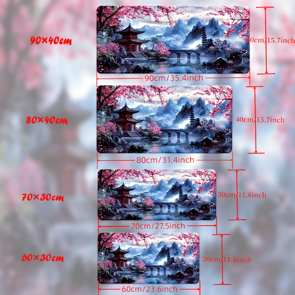 Cherry blossom Ink Painting La - Office Desk Tech Accessories のレビューと価格