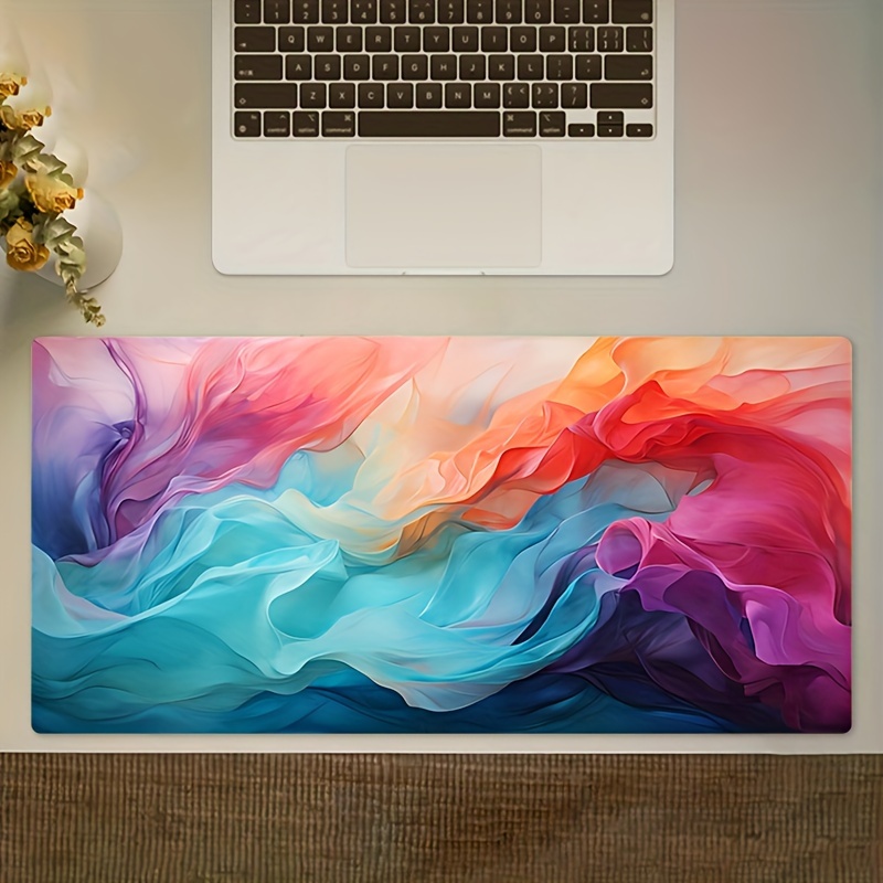 Large Abstract Color Mouse Pad - Office Desk Tech Accessories のレビューと価格