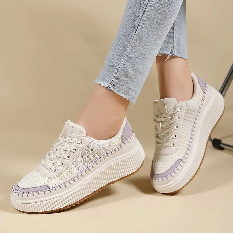 Brown Shoes Woman Flats Autumn - Office Tech Guy のレビューと価格