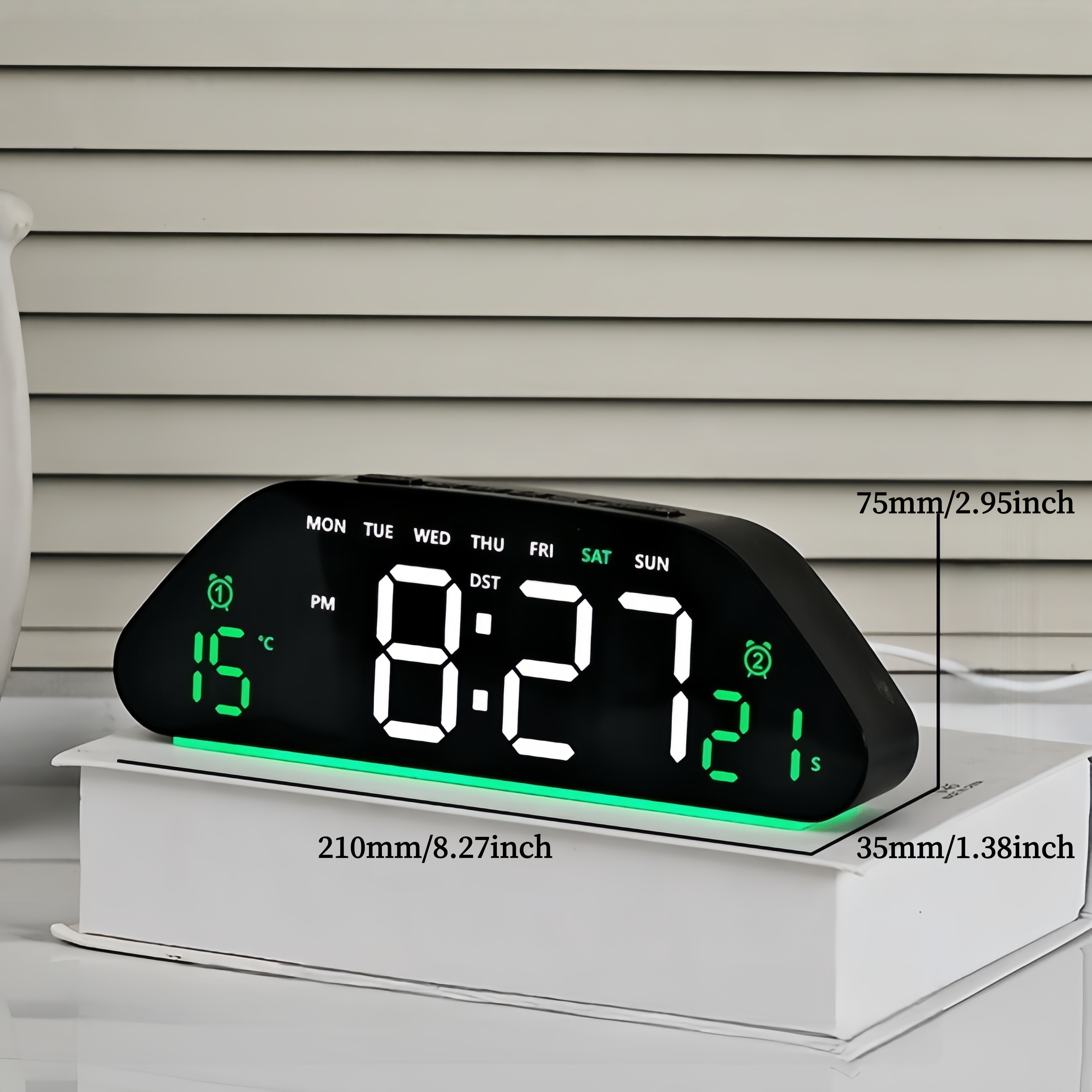 LED Digital Alarm Clock Temper - Digital Timer Countdown のレビューと価格