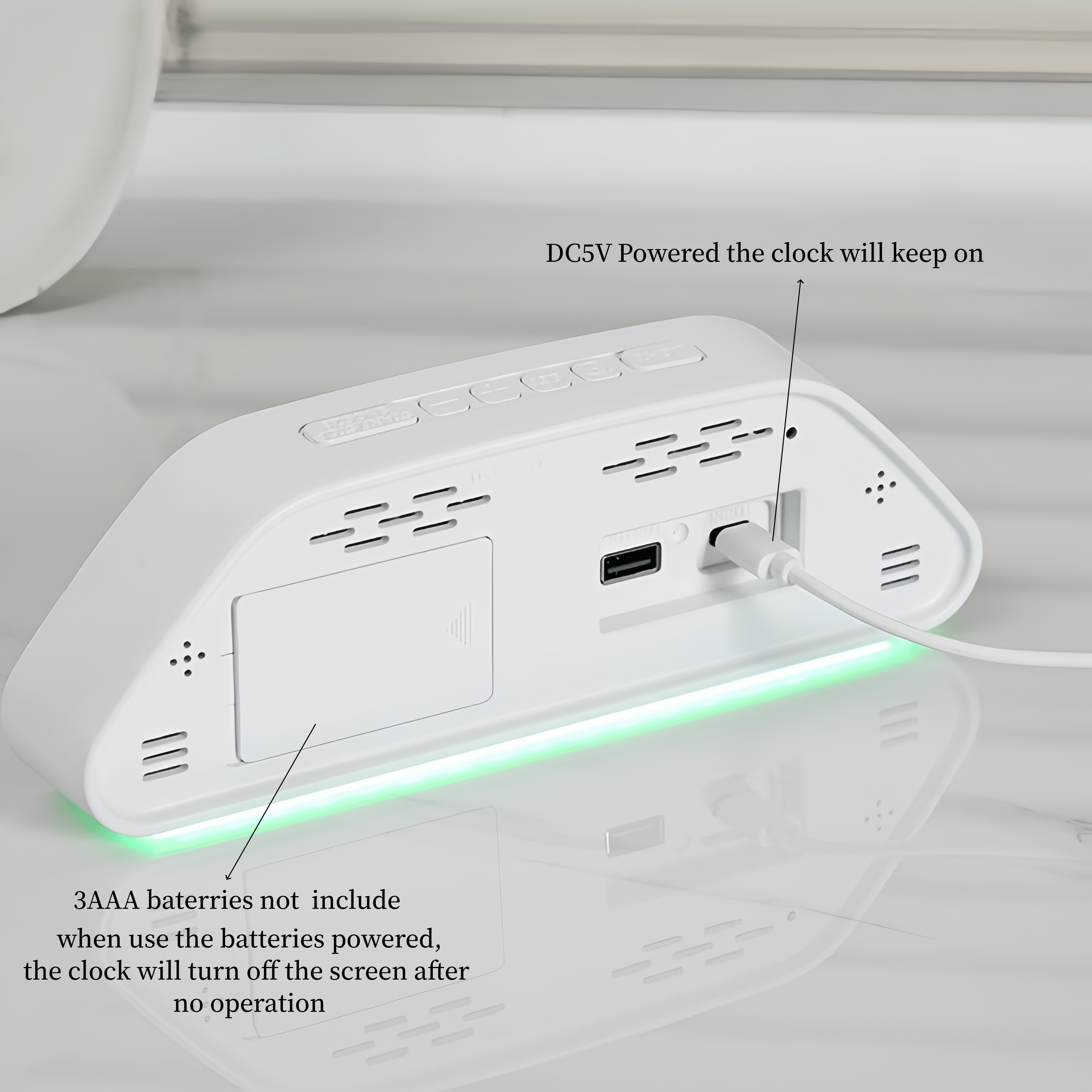 LED Digital Alarm Clock Temper - Digital Timer Countdown のレビューと価格