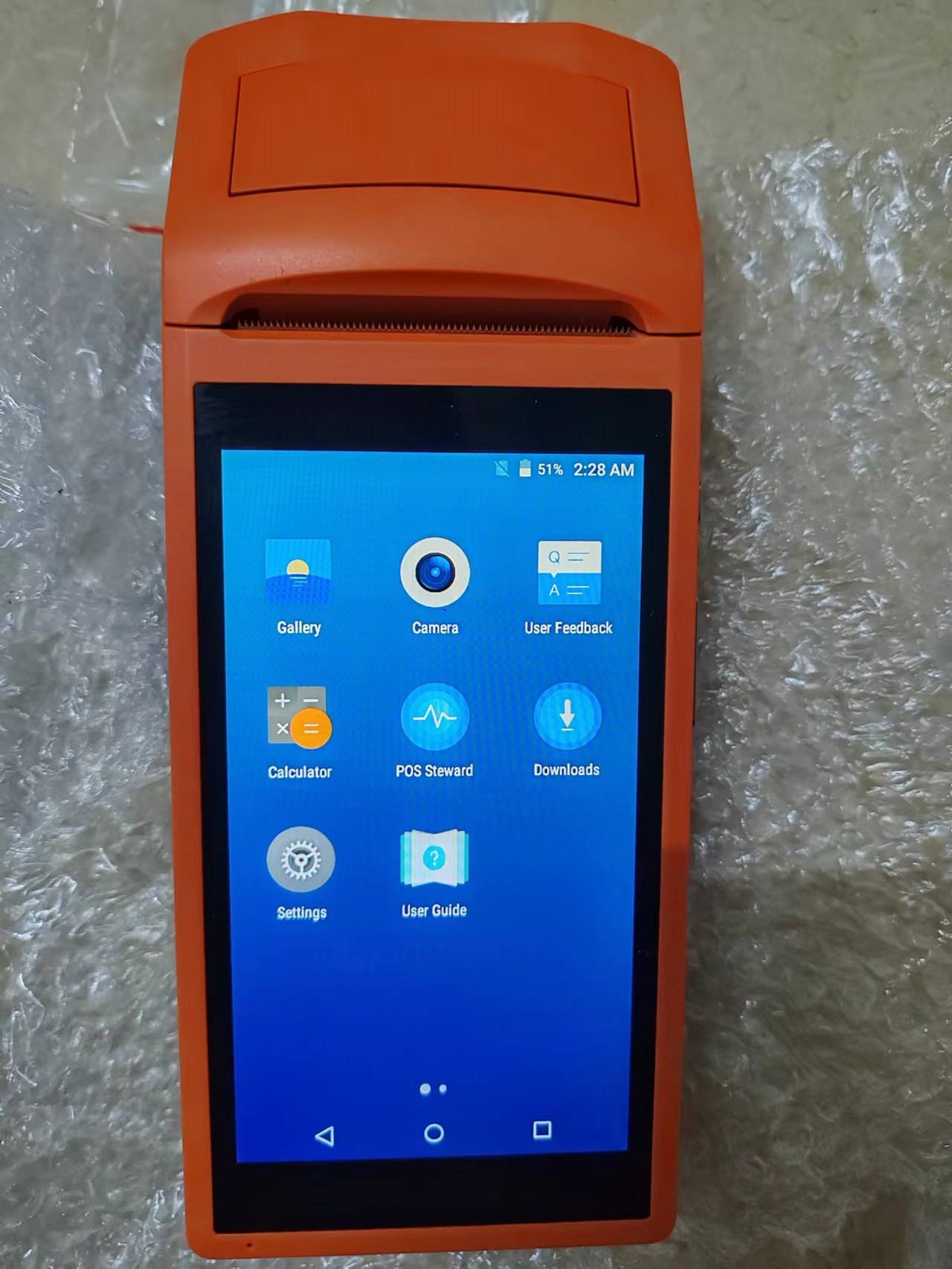 USED V1 Android 5.1 WCDMA 3G P - Pos Terminal Android のレビューと価格