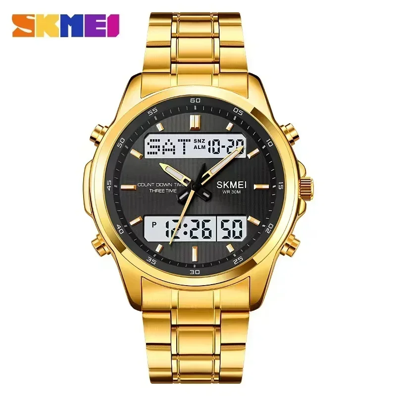 SKMEI 2049 Mens Back Light Spo - Digital Timer Countdown のレビューと価格