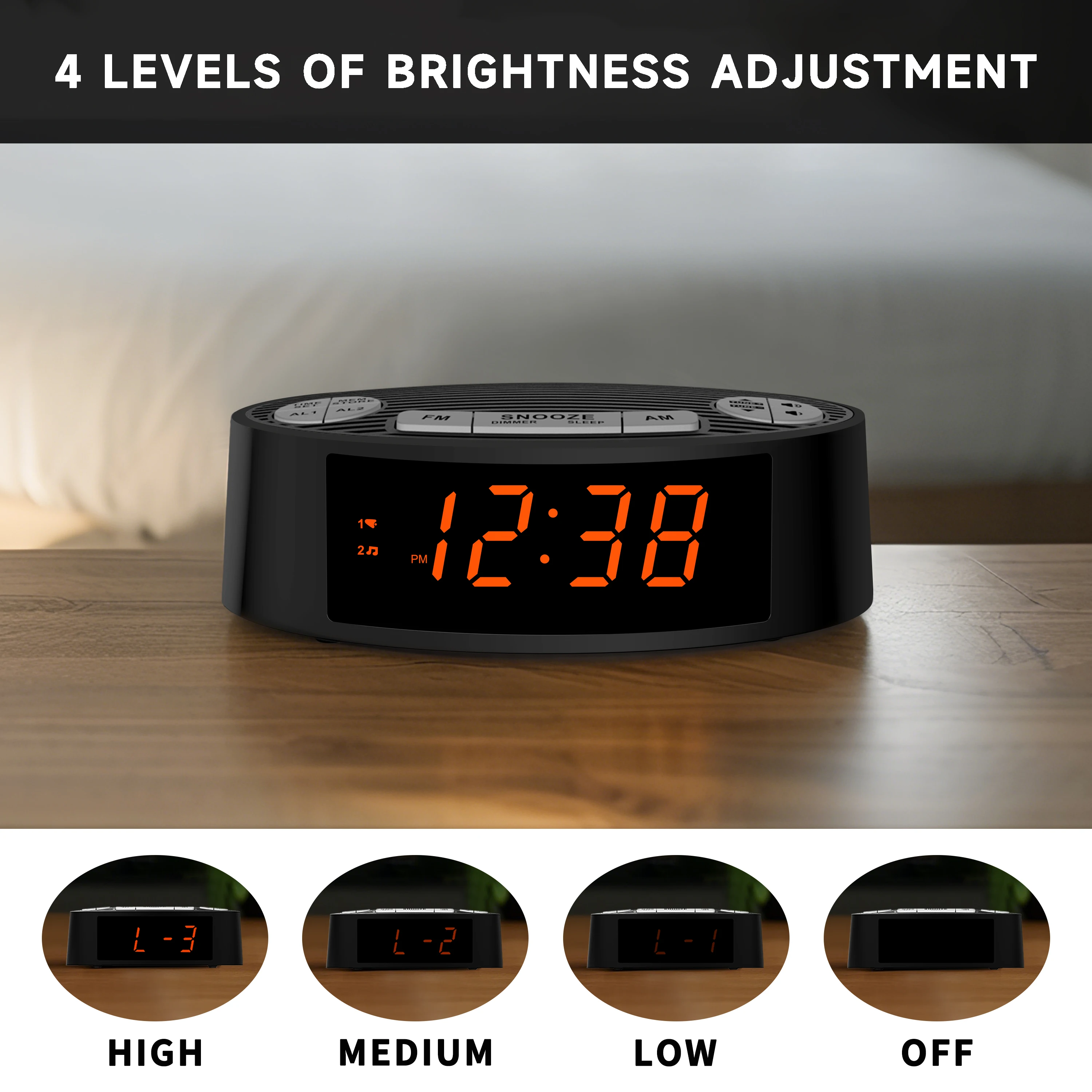 iTOMA CKS3301U FM Alarm Clock  - Digital Timer Countdown のレビューと価格