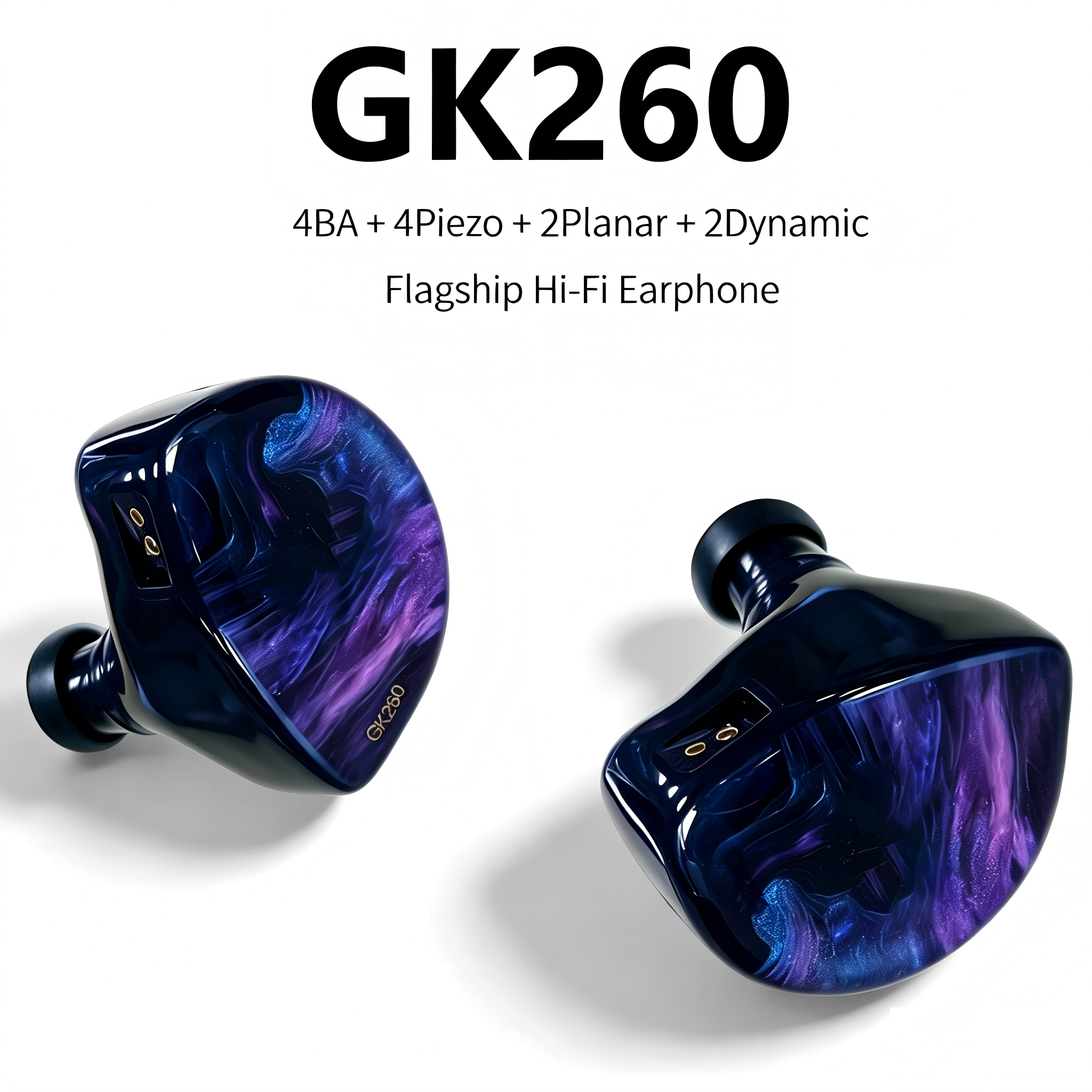 GEEK WOLD GK260 4 BA+4 Piezo+2 - Office Work Tech のレビューと価格