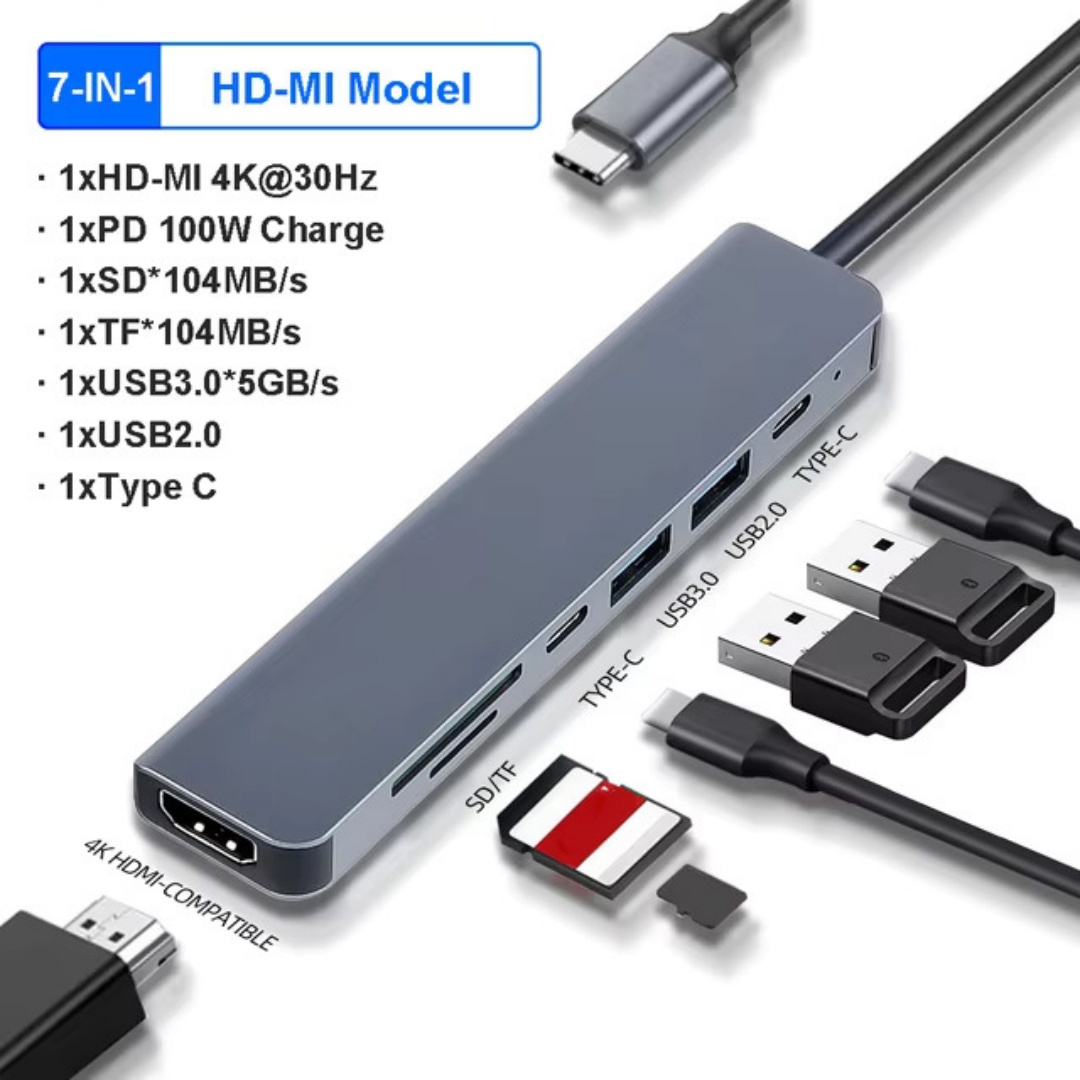 4/7/8/11in1 Docking Hub 4K USB - Docking Station Usb C のレビューと価格