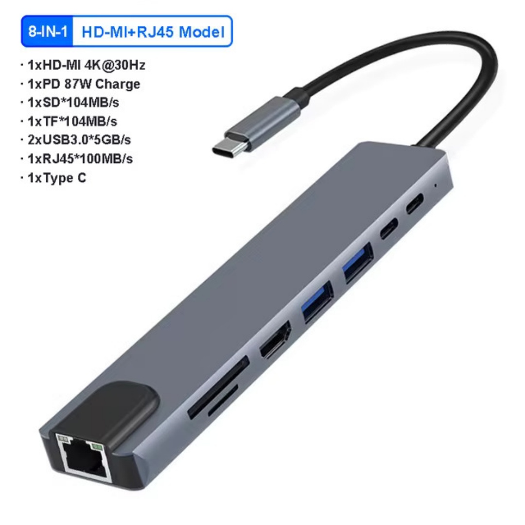 4/7/8/11in1 Docking Hub 4K USB - Docking Station Usb C のレビューと価格