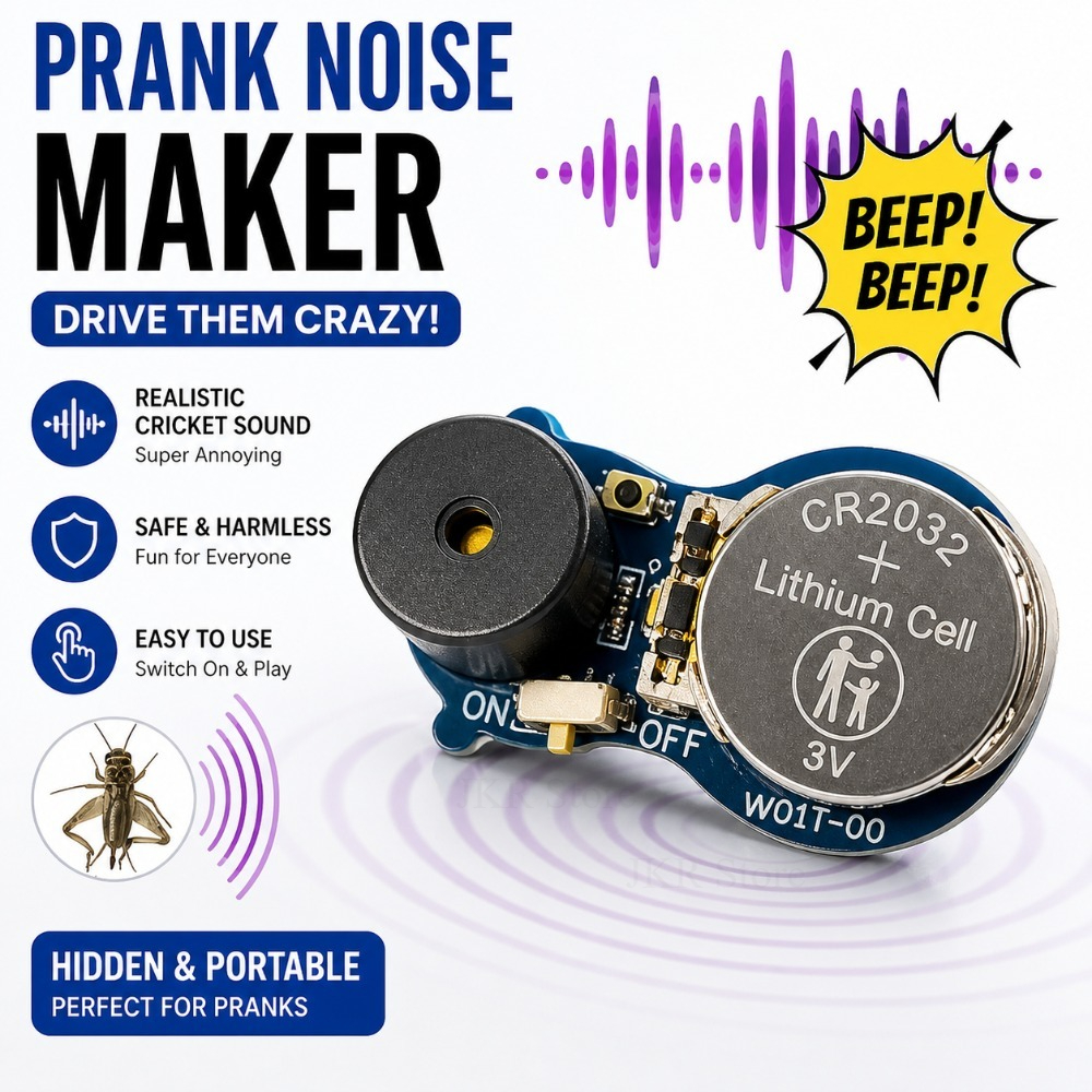 Cricket Noise Maker Hidden Pra - Office Desk Tech Accessories のレビューと価格