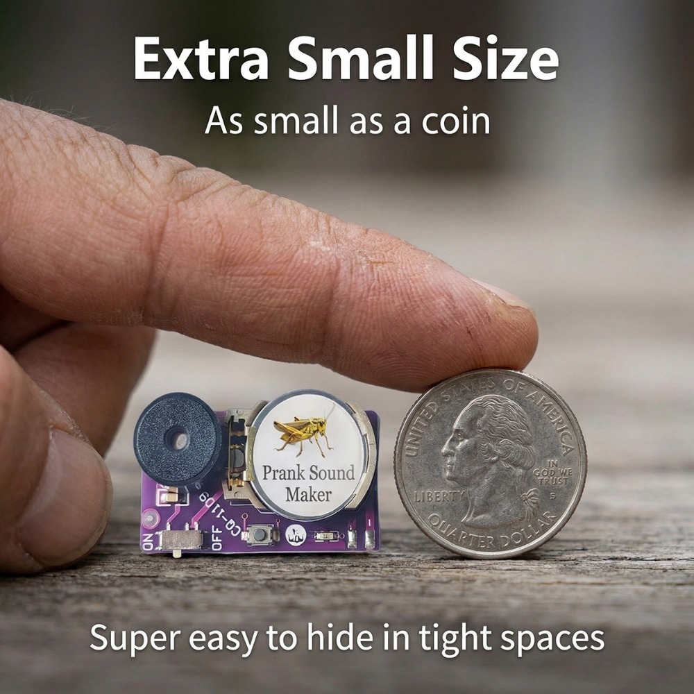 Cricket Noise Maker Hidden Pra - Office Desk Tech Accessories のレビューと価格