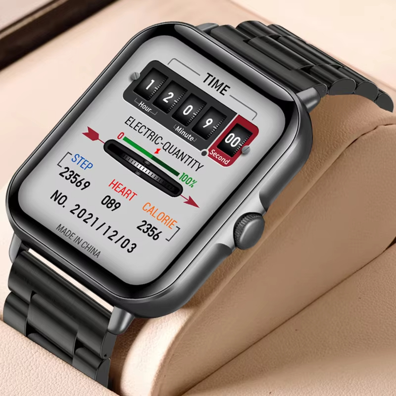 LAXASFIT 2025 Smart Watch Blue - Digital Timer Countdown のレビューと価格