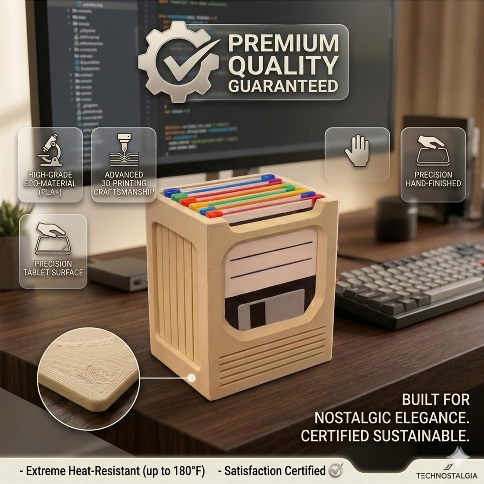 Retro Tech Coaster Holder Set  - Office Tech For Home のレビューと価格