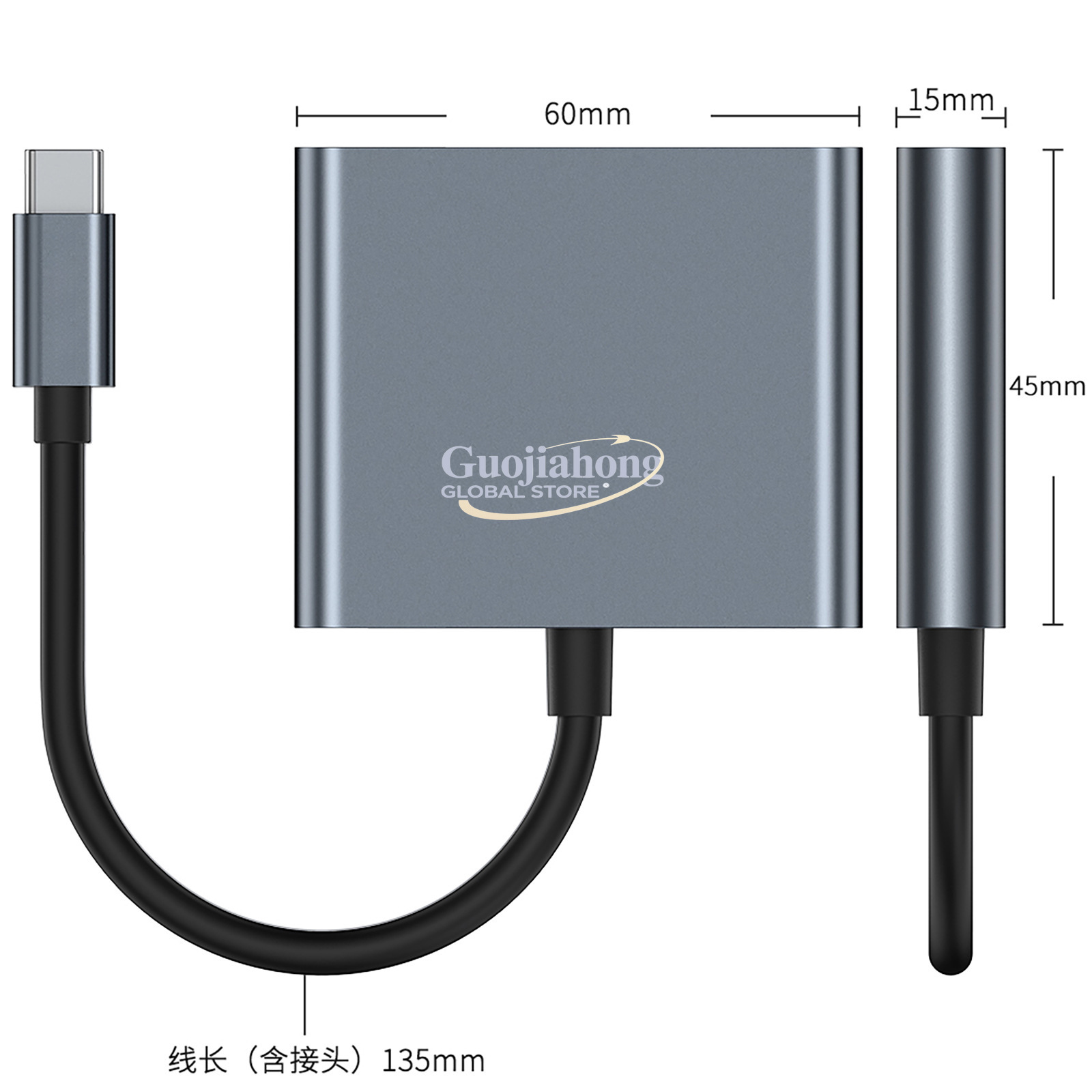 Cross-border usb-c to hd three - Docking Station Usb C のレビューと価格