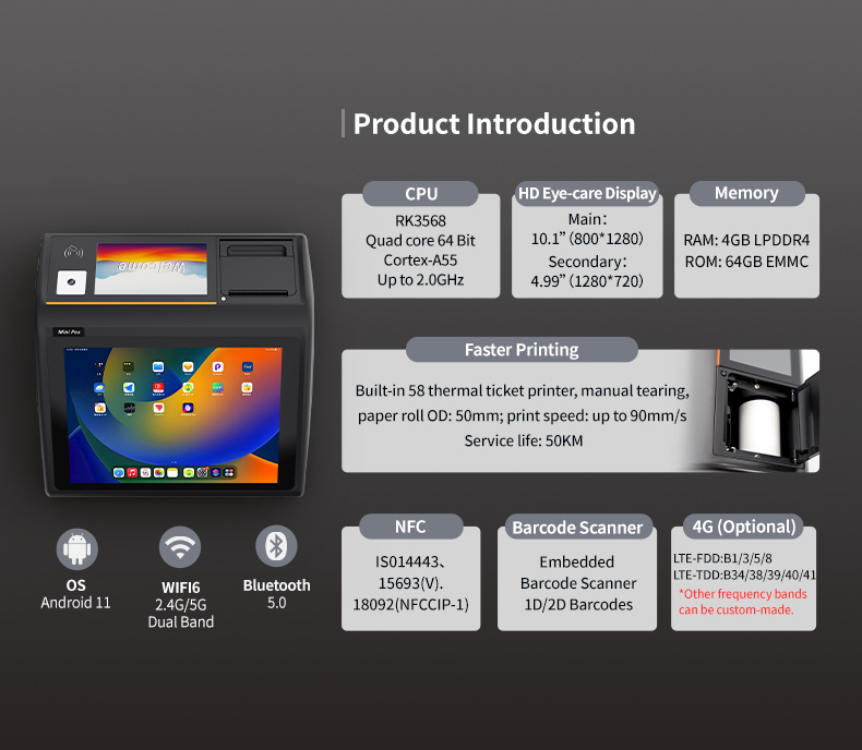D3-Mini Smart Android POS Term - Pos Terminal Android のレビューと価格