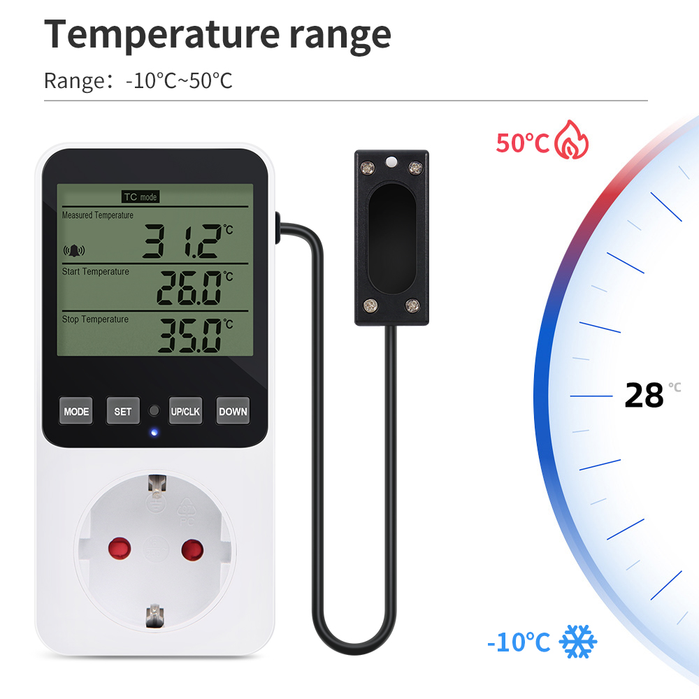 Digital Temperature Humidity C - Digital Timer Countdown のレビューと価格