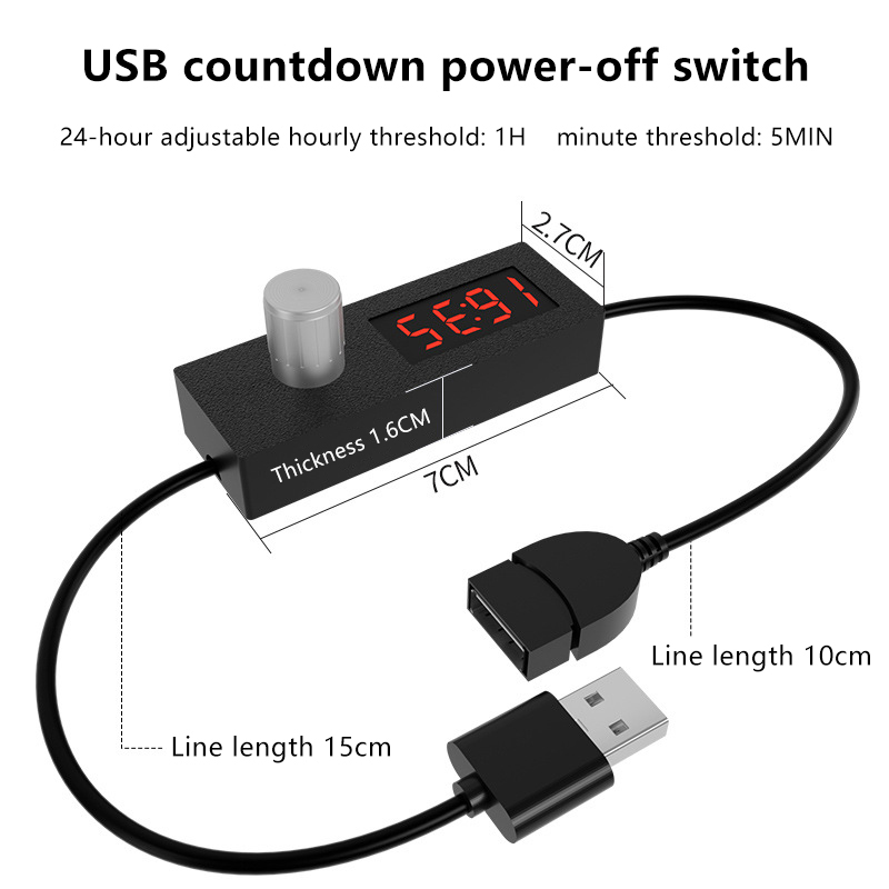 24h Automatic Shutdown Timer D - Digital Timer Countdown のレビューと価格