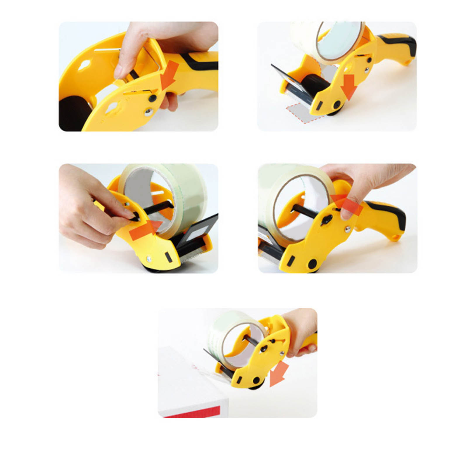 Packing Tape Dispenser Tape Di - Tape Gun Dispenser のレビューと価格